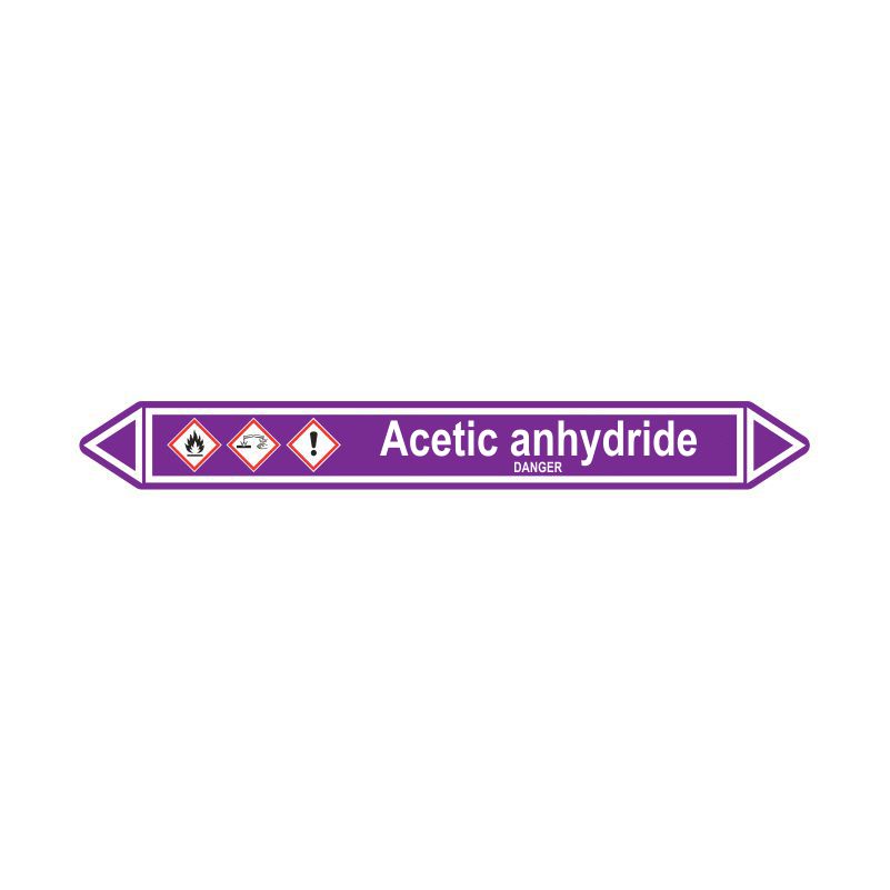 Leidingmerker Azijnzuuranhydride