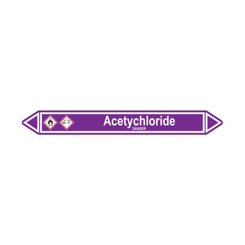 Leidingmerker Acetychloride