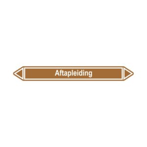 Leidingmerker Aftapleiding