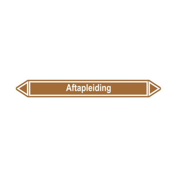 Leidingmerker Aftapleiding