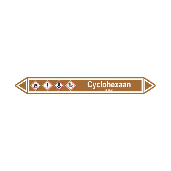 Leidingmerker Cyclohexaan