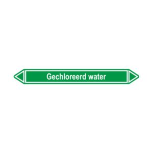 Leidingmerker Gechloreerd water