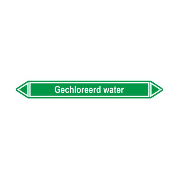 Leidingmerker Gechloreerd water