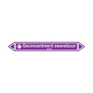 Leidingmerker Geconcentreerd zwavelzuur