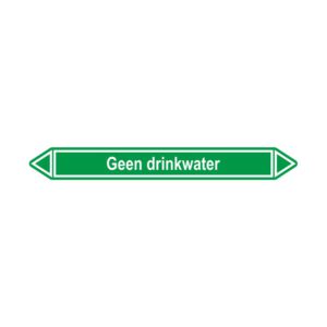 Leidingmerker Geen drinkwater