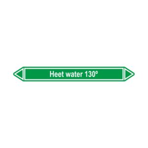 Leidingmerker Heet water 130°