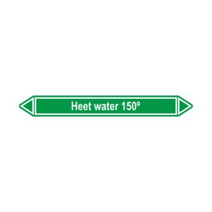 Leidingmerker Heet water 150°