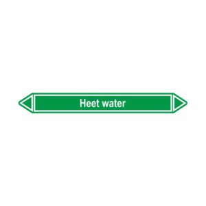 Leidingmerker Heet water