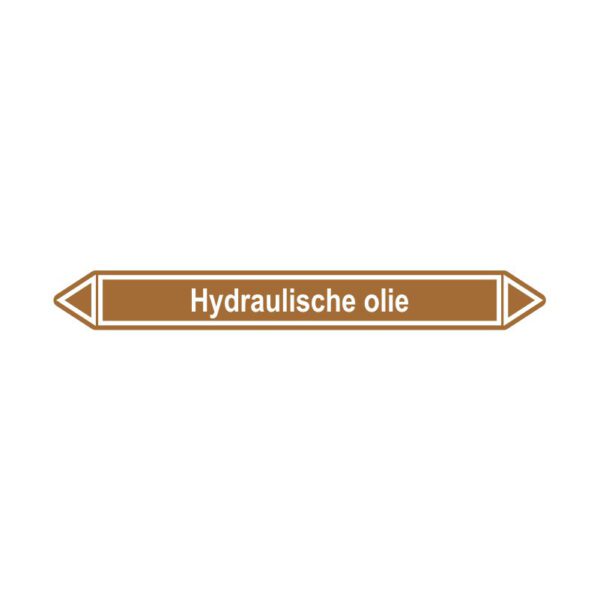 Leidingmerker Hydraulische olie