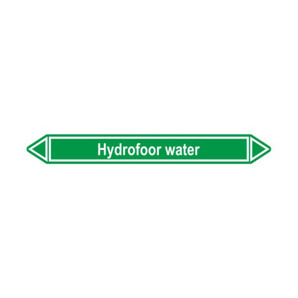 Leidingmerker Hydrofoor water