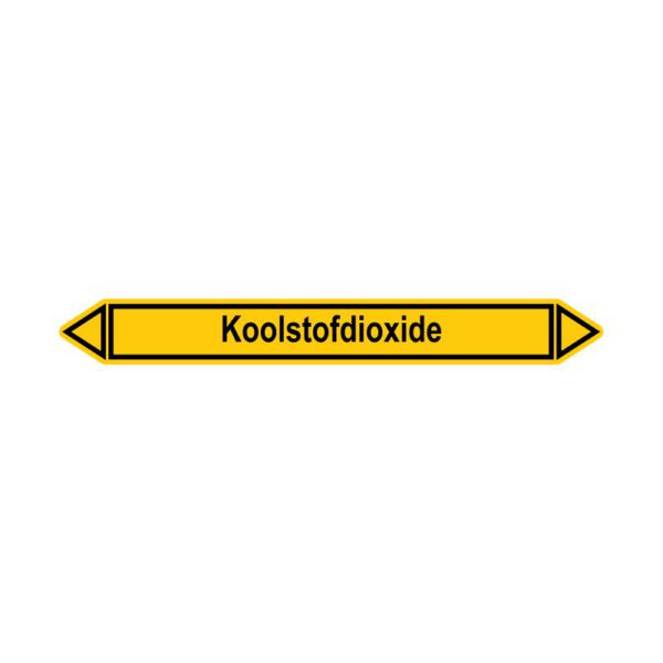 Leidingmerker Koolstofdioxide