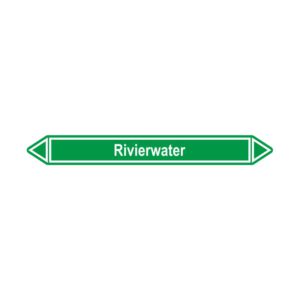 Leidingmerker Rivierwater