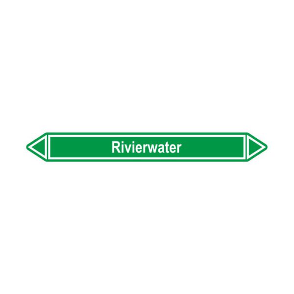 Leidingmerker Rivierwater