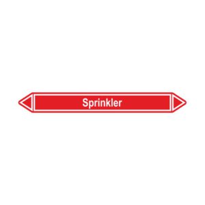 Leidingmerker Sprinkler