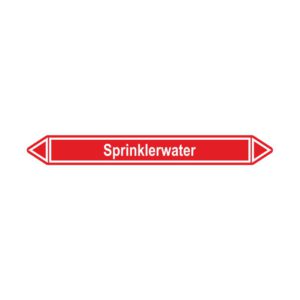 Leidingmerker Sprinklerwater