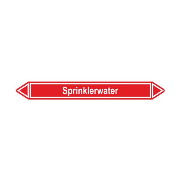 Leidingmerker Sprinklerwater