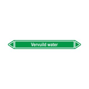 Leidingmerker Vervuild water