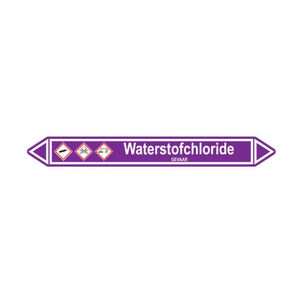 Leidingmerker Waterstofchloride