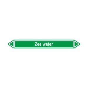 Leidingmerker Zee water