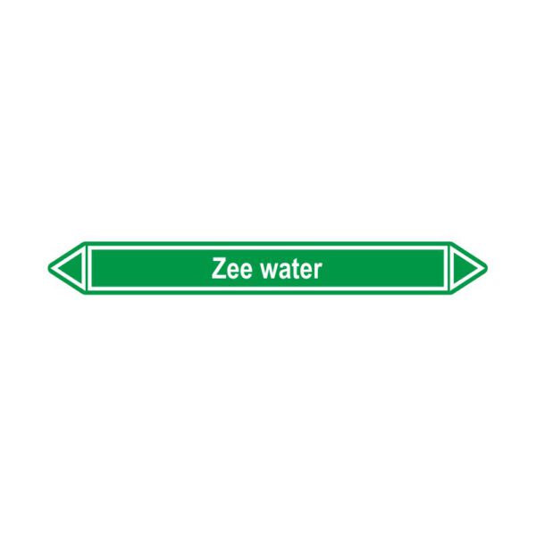 Leidingmerker Zee water