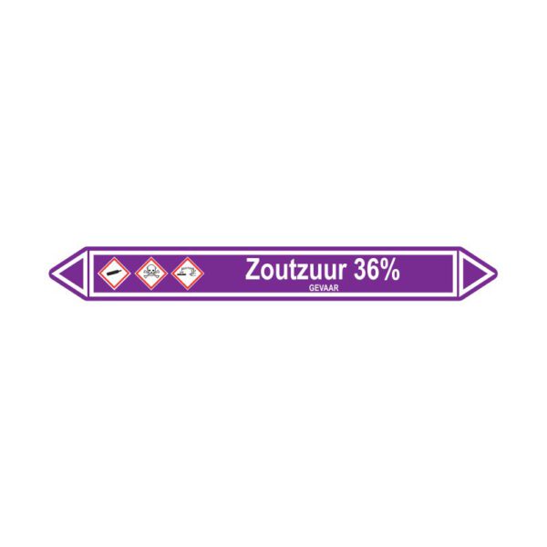 Leidingmerker Zoutzuur 36%