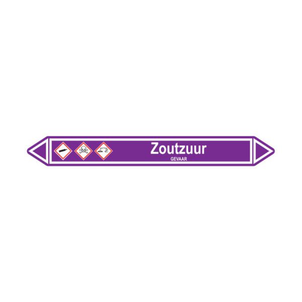 Leidingmerker Zoutzuur