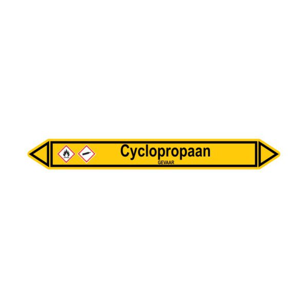 Leidingmerker Cyclopropaan